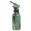 Image 2 : Little Yellow Bird Colored Patina Bronze Sculpture