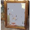 Image 2 : Gilt Wood-Grain Rustic-Style Beveled Mirror