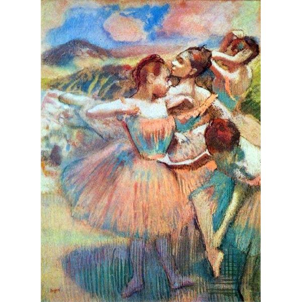 Edgar Degas - Dancers In The Landscape