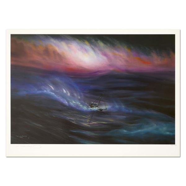 Wyland,  Storm  Limited Edition Lithograph, Numbered and Hand Signed with Certif