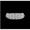 Image 2 : 0.23 ctw Diamond Ring - 14KT White Gold