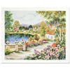 Image 1 : Zina Roitman, "Tranquility " Hand Signed Limited Edition Serigraph with Letter o