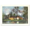 Image 1 : Antonio Rivera, "Hameau de la Reine" Limited Edition Lithograph, Numbered and Ha