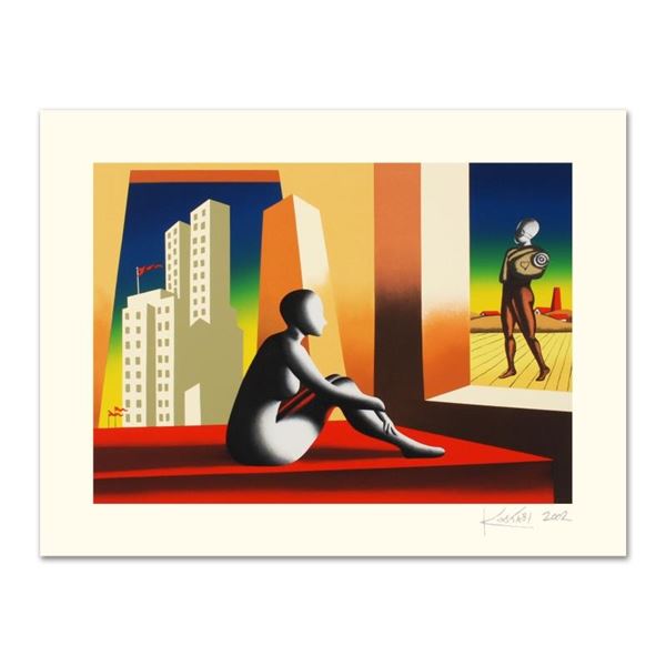 Mark Kostabi, "Windows Of Opportunity" Limited Edition Serigraph, Numbered and H