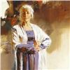 Image 2 : Pino (1939-2010), "The Matriarch" Artist Embellished Limited Edition on Canvas,