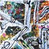 Image 2 : Jenik Cook, Original Acrylic Painting on Canvas (54" x 46"), Hand Singed with Le