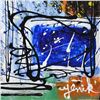 Image 3 : Jenik Cook, Original Acrylic Painting on Canvas (54" x 46"), Hand Singed with Le
