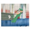 Image 1 : Original Production Cel from the Animated Classic, "The Pink Panther", with Lett