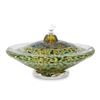 Image 1 : "Small Saturn Oil Lamp" Hand Blown Glass Sculpture, Hand Signed by GartnerBlade