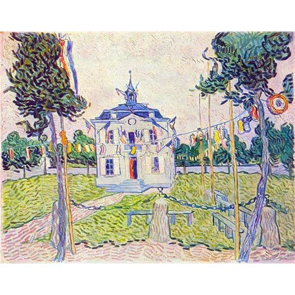 Van Gogh - The Community House In Auvers