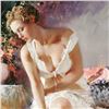 Image 2 : Pino (1939-2010), "Angelica" Artist Embellished Limited Edition on Canvas (24" x