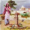 Image 2 : Pino (1939-2010), "The Water Fountain" Limited Edition Artist-Embellished Giclee