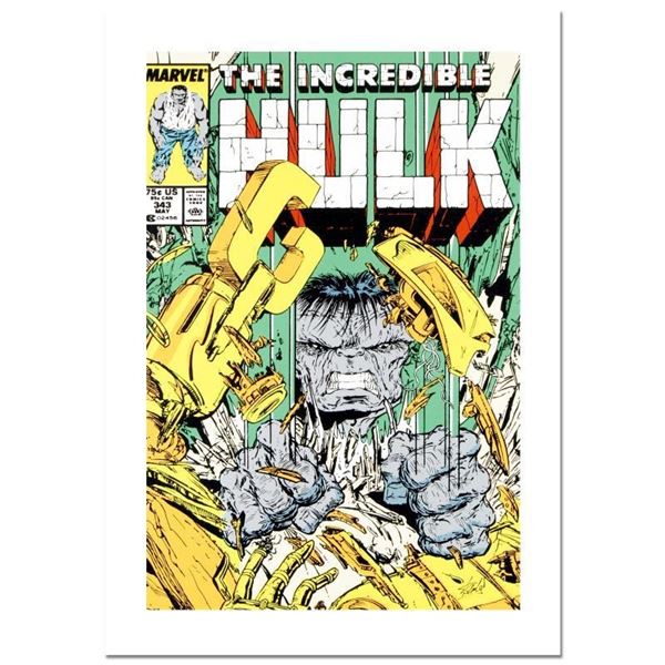 Stan Lee Signed,  The Incredible Hulk #343  Numbered Marvel Comics Limited Editi