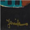 Image 2 : Jenik Cook, Original Acrylic Painting on Canvas, Hand Singed with Letter of Auth