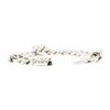 Image 3 : 10KT White Gold Fashion Cuban Link