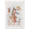 Image 1 : "Thai Dancers" Limited Edition Lithograph by Edna Hibel, Numbered and Hand Signe
