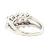Image 3 : 1.56 ctw Diamond Five Stone Ring - 14KT White Gold