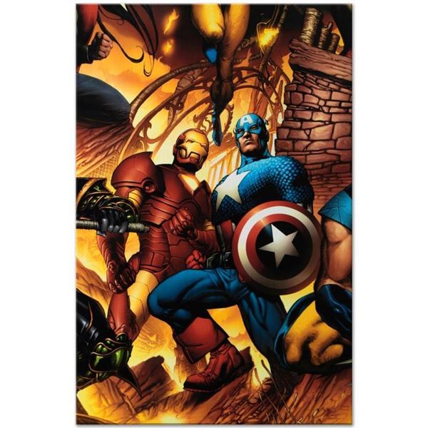 Marvel Comics "New Avengers #6" Numbered Limited Edition Giclee on Canvas by Bry