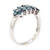 Image 4 : 1.10 ctw Princess Cut Diamond Ring - 14KT White Gold