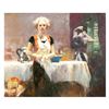 Image 1 : Pino (1931-2010), "In the Late Evening" Limited Edition on Canvas, Numbered and