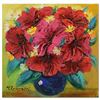 Image 1 : Yana Korobov, Original Acrylic Painting on Canvas, Hand Signed with Letter Authe