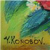 Image 2 : Yana Korobov, Original Acrylic Painting on Canvas, Hand Signed with Letter Authe