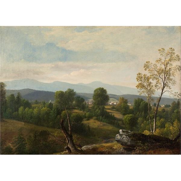 Asher Brwon Durand - A View of the Valley