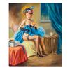 Image 1 : Taras Sidan, "Alone" Hand Signed Limited Edition Giclee on Canvas with Letter of