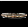 Image 2 : 0.75 ctw Diamond Bracelet - 14KT Rose and White Gold