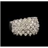 Image 1 : 14KT White Gold 1.93 ctw Diamond Ring