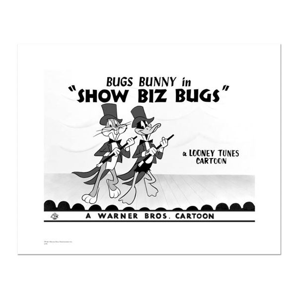  Show Biz Bugs -Both Dancing  Numbered Limited Edition Giclee from Warner Bros.