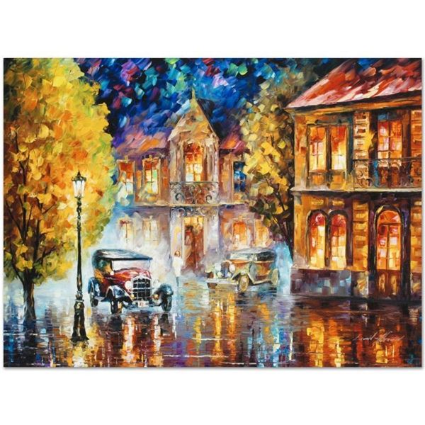 Leonid Afremov (1955-2019) "Los Angeles 1930" Limited Edition Giclee on Canvas,