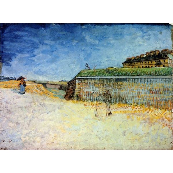 Van Gogh - The Ramparts Of Paris 2