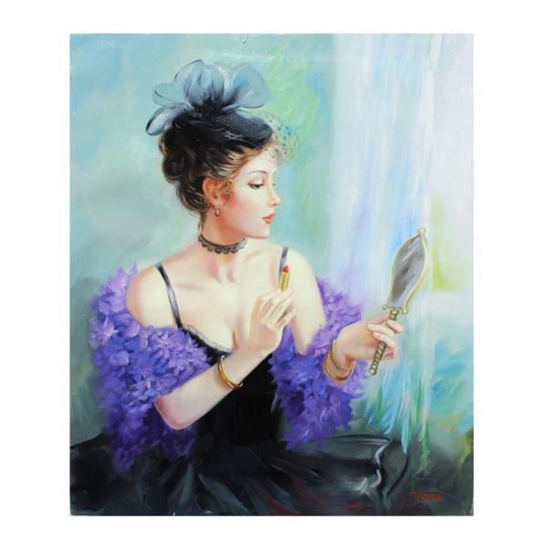 Taras Sidan, "Remember When" Hand Signed Original Oil on Canvas; COA