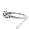 Image 7 : Art Deco Platinum 0.50 ctw Old European Diamond Engagement Ring