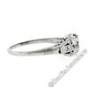 Image 8 : Art Deco Platinum 0.50 ctw Old European Diamond Engagement Ring