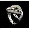 Image 4 : 0.48 ctw Diamond Ring - 14KT White Gold