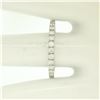 Image 5 : 18K White Gold 1.0 ctw F VS1 Round Brilliant Prong Set Diamond Eternity Band Rin