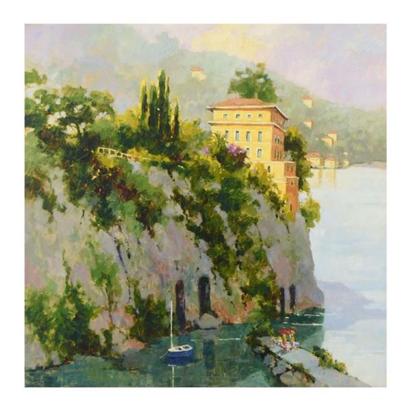 Marilyn Simandle, "Amalfi" Limited Edition on Canvas, Numbered and Hand Signed w