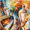 Image 2 : Leonid Afremov (1955-2019) "Bottle Jazz I" Limited Edition Giclee on Canvas, Num