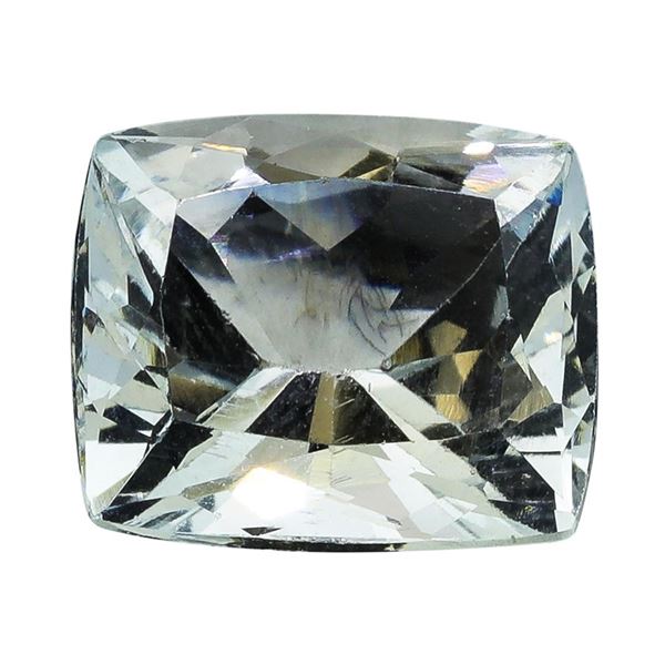 5.71 ct.Natural Cushion Cut Aquamarine
