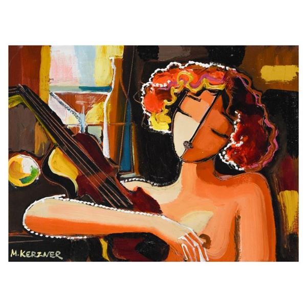 Michael Kerzner, Original Acrylic Painting on Canvas, Hand Signed with Letter of