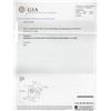Image 4 : GIA Cert 1.17 ctw Diamond Pendant With Chain - 14KT White Gold