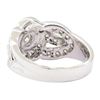 Image 3 : 0.74 ctw Diamond Ring - 14KT White Gold