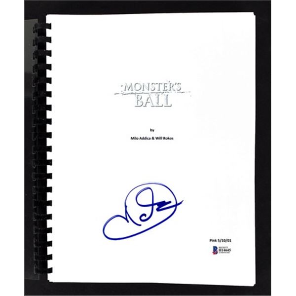 Halle Berry Authentic Signed Monster's Ball Movie Script Autographed BAS