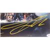 Image 2 : Ezra Miller & Jason Momoa Signed "Justice League" 11x14 Photo (PSA Hologram)