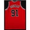 Image 1 : Dennis Rodman Signed Jersey (Beckett COA)