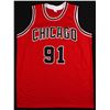 Image 3 : Dennis Rodman Signed Jersey (Beckett COA)
