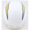 Image 3 : Antonio Gates Signed Chargers Full-Size Helmet (Beckett COA)