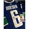 Image 2 : BROCK BOESER SIGNED VANCOUVER CANUCKS ADIDAS JERSEY (JSA COA)